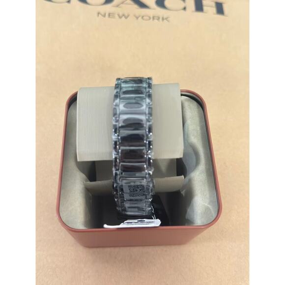 Emporio Armani AR1509 Men's Chronograph Black Ceramic Watch - Picture 3 of 6